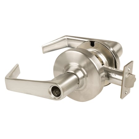 Grade 2 Storeroom Cylindrical Lock With Field Selectable Vandlgard, Saturn Lever, Conventional Less